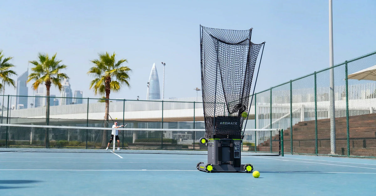 How to Simulate Match Pace Using a Tennis Ball Machine