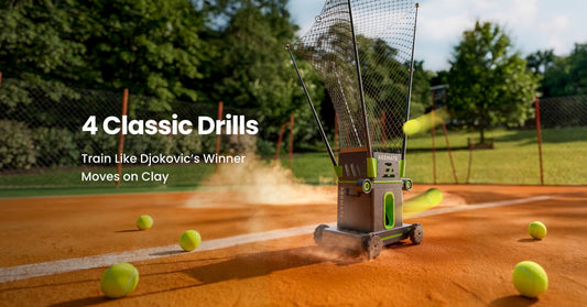 Djokovic’s Chess Moves on Clay – Now You Can Train Them With 4 Acemate Drills