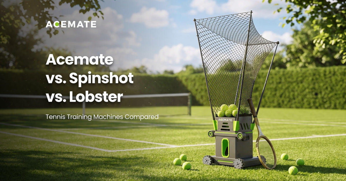 Acemate vs. Spinshot vs. Lobster: Tennis Training Machines Compared