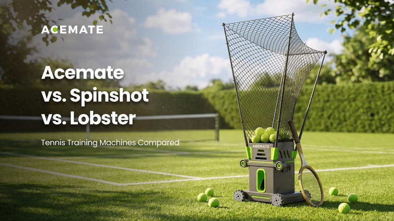 Acemate vs. Spinshot vs. Lobster: Tennis Training Machines Compared