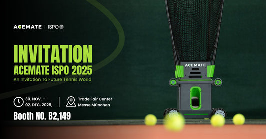 Acemate at ISPO Munich 2025: Introducing the Next-Generation AI Tennis Robot