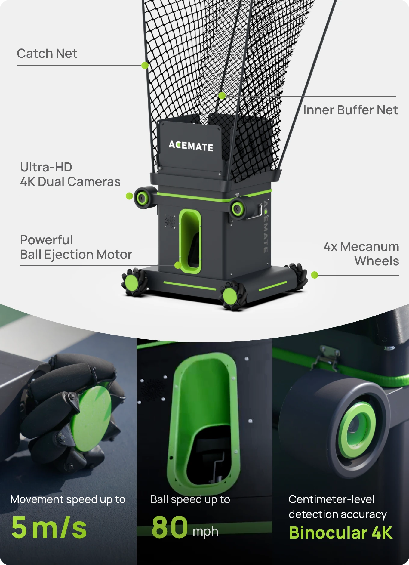 Acemate Tennis Robot