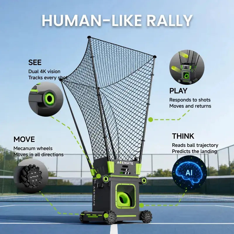 Acemate Tennis Robot S10 Pro Pre-order