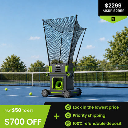Acemate Tennis Robot S10 Pro Deposit
