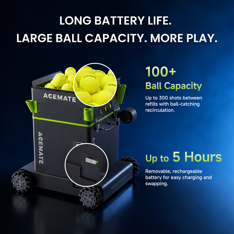 Acemate S10 Pro battery and ball capacity